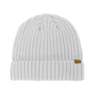 Rib Knit Cuffed Beanie